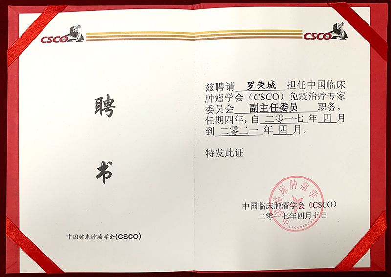 CSCO免疫治疗专家委员会副主任委员.jpg